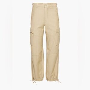Aritzia TNA - Casual Festival Classic Light Tan Supply Cargo Pants for Women
